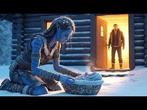 Helpless Starving Alien Mother Leaves Her Baby at a Human’s Door… But He Takes Them Both In | Sci Fi