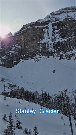 Stanley Glacier # snowshoeing