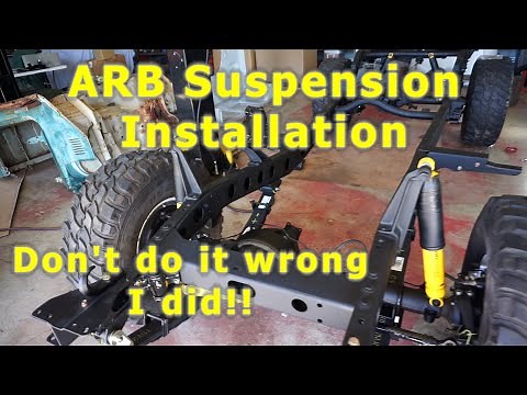 FJ45 Landcruiser Restoration | How to Install ARB Old Man Emu Suspension | Episode 11