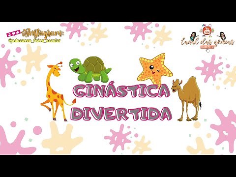 GINÁSTICA DIVERTIDA - AULA REMOTA PARA CRIANÇAS