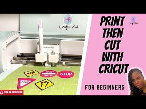 Print then Cut with Cricut: For Beginners