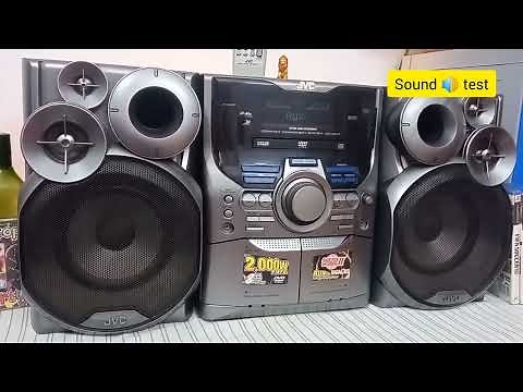 JVC MX-DK11 HiFi Music system | Overview & Sound test