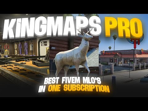 KingMaps Pro #1 | Showcase of maps in subscription | FiveM MLO | Revised video