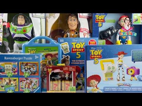 Unboxing and Review of Disney Pixar Toy Story 5 Toys Collection