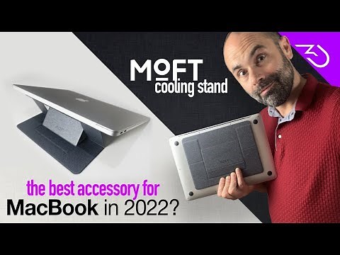 Best Apple MacBook accessories : MOFT graphene cooling laptop stand