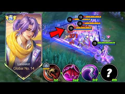 THIS NEW LANCELOT BUILD PATTERN IS SHOCKINGLY BROKEN! TOO MUCH DAMAGE!! 💀 - MLBB