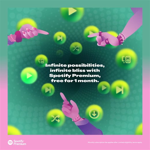 111K views · 99 reactions | Infinite possibilities to enjoy music your way. Try Spotify Premium, 1 month free. | Spotify | Facebook