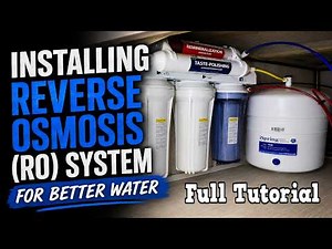 iSpring RCC7AK 6-Stage Reverse Osmosis System Install - COMPLETE GUIDE!
