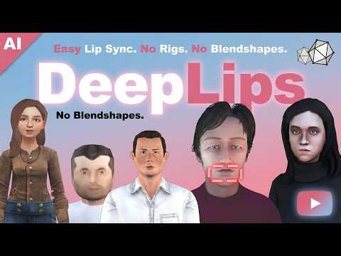 DeepLips - Texture Based Lip Sync AI For Unity