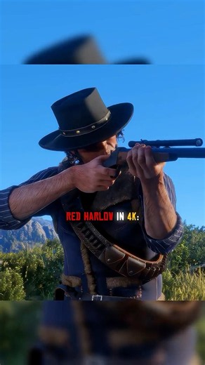 If Red Harlow Was In RDR2 😳🔥 | Red Dead Revolver | #rdr2 #shorts