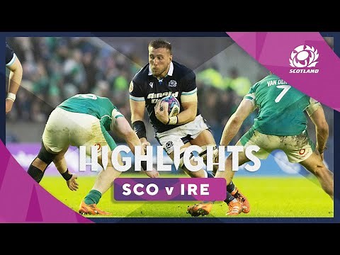 HIGHLIGHTS | Scotland v Ireland | Guinness Six Nations Championship 2025