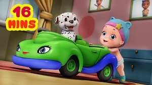 56K views · 1K reactions | Kids like to play with cars, they love to push and ride and have great fun. In this Kids Video, Johnny likes to zoom zoom zoom, his favourite car goes ‘round the room, it’s built for speed and shiny new, it’s big and loud and greenish-blue. | Infobells Interactive Solutions | Facebook