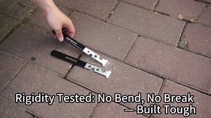 2-in-1 Paver Removal Tool with Hex Wrench, 2 Pcs Set Paver Puller Tool with Double Joint Scraper, Micro-Tooth Groove & Non-Slip Handle for Removing Pavers, Bricks, Blocks & Tightening Hex Nuts, Screws