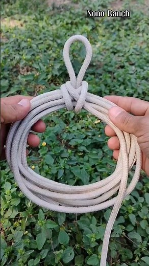 Utiliza este práctico nudo para colgar tus cuerdas y sogas 💯😉 ‪@nonoranchadventure8397‬