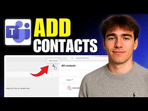 How To Add Contacts To Microsoft Teams (Tutorial 2026)