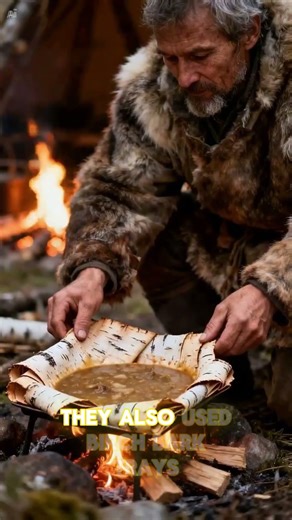 The Genius Trick Ice Age People Used to Cook #ancient #survival #bushcraft