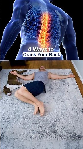 4 Low Back Mobility Exercises to Crack Your Back!