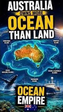 Why Australia Owns More Ocean Than Land 🇦🇺🌊 #australia #australiadiaries #facts #uluru #kakadu