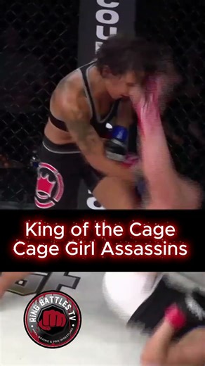 King of the Cage: Cage Girl Assassins on YouTube Nov. 29! #mma #mixedmartialarts