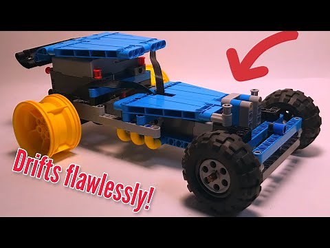 Lego Technic Drift Car! With Tutorial