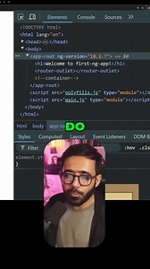 Debug Angular Code Like a PRO with this Trick! Stop guessing and start inspecting! This short tutorial shows you how to use the powerful Angular DevTools extension to see your app's component structure and make real-time changes directly in your browser. A game-changer for any Angular developer. Master angular in 90 mins by watching my this short Youtube Course: https://www.youtube.com/watch?v=oUmVFHlwZsI Grab my Mastering Angular Signals book from Amazon: https://a.co/d/76XT2zB . . . #AngularTu
