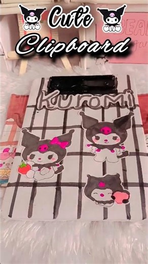 diy cute mini clipboard #clipboard #diy #craft #artandcraft #handmade #cutecraft