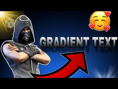 PicsArt Gradient Text || Gradient Tutorial On PicsArt 