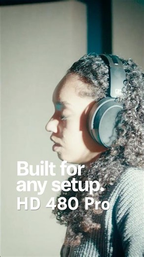 Creativity Doesn’t Stay in One Place. #HD480PRO Headphones for Recording, Tracking and Monitoring.
