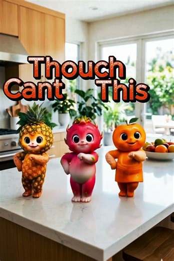 Cutest Fruit Dance Ever 🍍💗🍊 These Animated Fruits Will Make You Smile! #fruits #animated #dance