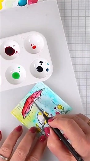 Mini Journal Watercolor Magic ✨🎨