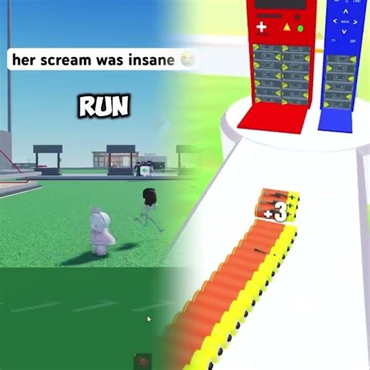 her scream was insane 😭 #roblox #funny #trolling #troll #memes #meme #gaming