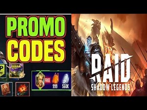 LATEST PROMO CODES! RAID SHADOW LEGENDS 2025 🎁 | All Working Raid Codes | Free Rewards & Shards