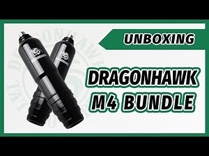 Dragonhawk Wireless Tattoo Pen Machine M4 Starter Bundle