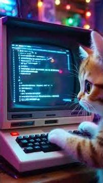 Hacker Cat #shorts #cutecat