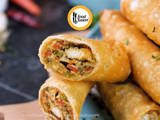 A great new fusion to bring shawarma and spring rolls in one fantastic video. Shawarma Spring Rolls - Make and freeze recipe. Methods for air frying and deep frying also given. #FoodFusion #HappyCookingToYou #FoodFusion Written Recipe: https://bit.ly/3BW6XcS | Food Fusion
