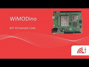 WiMODino - SHT35 Sensor Example Code
