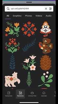 Canva Element Keywords For Christmas