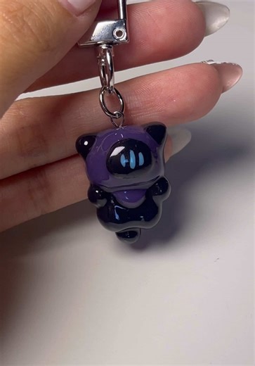 Create Your Own Omen Keychain with Polymer Clay