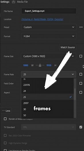 Best Export Settings for Instagram Reels, TikTok and YouTube Shorts #premierepro