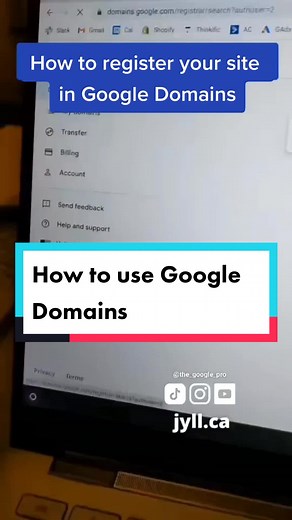 Replying to @the_google_pro How to register a new website domain using Google Domains - it's really easy! #thegooglepro #gettingstartedongoogle #startingabusiness