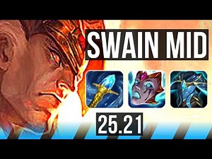 SWAIN vs AZIR (MID) | 9/4/28, 4k comeback | EUW Challenger | 25.21