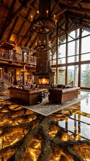 This Living Room Floor is Absolutely Unreal! 😱✨ (AI) | Crafty Panda How