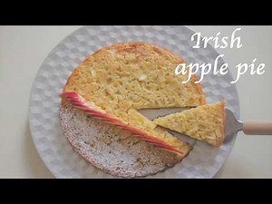 Irish apple pie with ice cream/ Plăcintă cu mere și înghețată