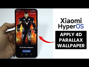 Install 4D Parallax Wallpaper In HyperOS | Set 3D Live Wallpaper