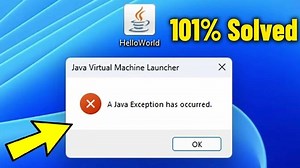 A Java Exception Has Occurred Error on Windows 11 / 10 /8/7 - How To Fix Cannot Open .jar files