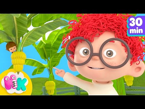 Canción de las Frutas 🍌🍓 Canciones para Niños | HeyKids - Canciones infantiles