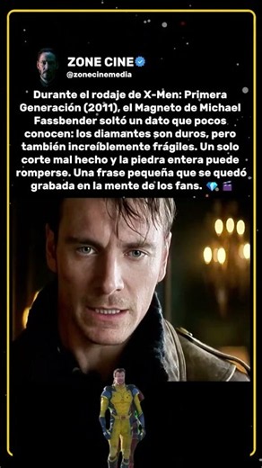 Michael Fassbender reveló una verdad escalofriante sobre los diamantes 💎 | X-Men (2011)
