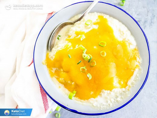 Low-Carb Breakfast Grits | KetoDiet Blog