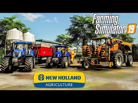 Top 8 Best NEW HOLLAND mods for Farming Simulator 19