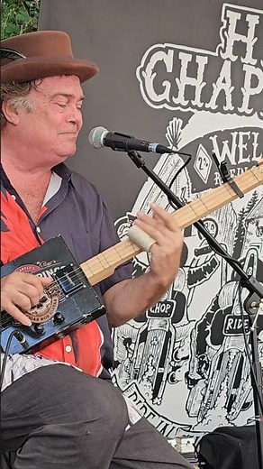How to play Robert Johnson's Last Fair Deal On A 3 String Cigar Box Guitar Pt 1